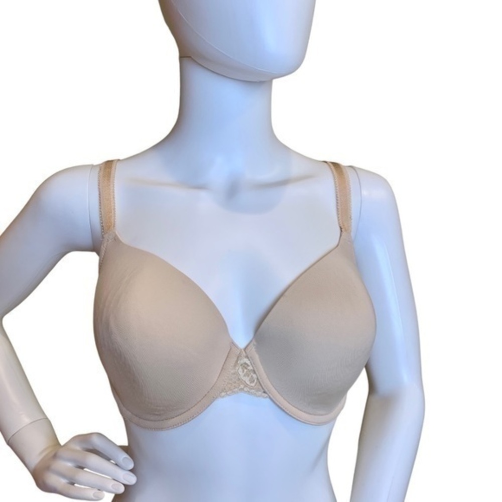 Wacoal French Garden Contour Bra 85340 Beige Size 34DD